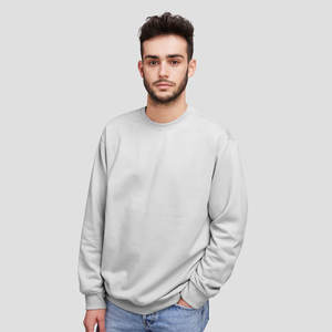 Mens Heavy Blend 100% Cotton Plain <b>Jumper</b> Casual High Quality Loose Fit Sweatshirt - Product Image 4