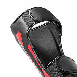 Espinilleras de Kickboxing de fabricación superior, el mejor proveedor, espinilleras de boxeo en varios tamaños, colores hechos de material de PU duradero - Product Image 5