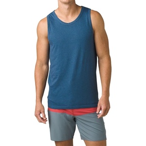 Factory Wholesale <b>Men's</b> Cotton Tank Tops <b>Singlets</b> Cheap Casual Spring Autumn Shirts Solid Printed Tops - Product Image 3