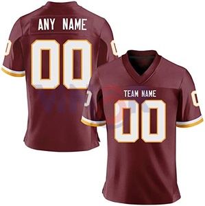 Sublimated jersey for men custom logo breathable plus size sportswear team <b>clothing</b> wholesale American <b>Football</b> Jersey - Product Image 4