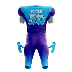 Le Pakistan a fait le meilleur prix uniforme de football américain Offre Spéciale des vêtements de sport grande taille avec technique de sublimation à manches courtes - Product Image 3