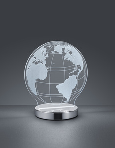 Lampada da tavolo modello Map of the World, temperatura regolabile, 7W 400Lm (Trio Lighting R52481106) - Product Image 4