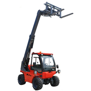 Chargeur télescopique diesel ERT1500 Mini chargeur télescopique à quatre roues motrices Assurance qualité du chargeur télescopique - Product Image 5