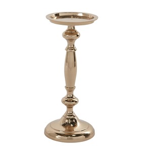 Candelabro de Pie Antiguo, Pedestal de Aluminio, Portavelas, Pilar, Personalizado, Hecho a Mano para Bodas, Navidad - Product Image 6