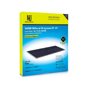 Panneau solaire monocristallin bifacial de type N HJT 560W par Lu'an Solar JKL144-B-560MB - Product Image 2