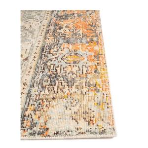 Tapis en laine noués à la main Erbe Ivory 9x12, motif abstrait rayé, patchwork rectangulaire Tabriz pour la maison, le salon et le couloir - Product Image 4