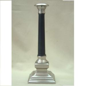 Bougeoir à trois bras en métal et aluminium pour décoration de table de mariage Candélabre à cinq piliers de mariage de style moderne - Product Image 3