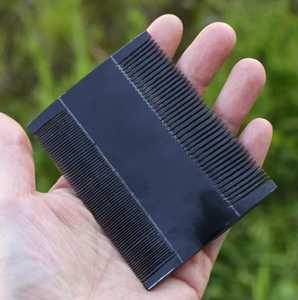 Faizacraft peines de cuerno de pelo hechos con huesos de animales con múltiples opciones de diseño - Product Image 3