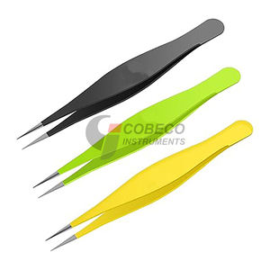 Pinzas Médicas de Acero Inoxidable para Clínica, Pinzas Quirúrgicas Rectas y Curvas de Precisión y Estériles - Product Image 5