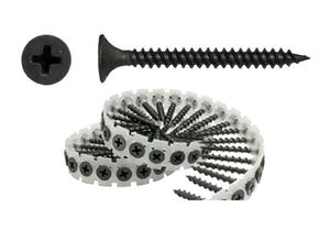 Profile Connection Drywall <b>Screw</b> Phillips Bugle Head Black Phosphated Drywall <b>Screws</b> Gypsum Board <b>Screws</b> - Product Image 3