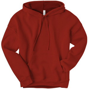 Bella toile unisexe français éponge polaire pull à capuche complet Logo personnalisé coton polaire qualité supérieure chiné gris sweats à capuche - Product Image 3