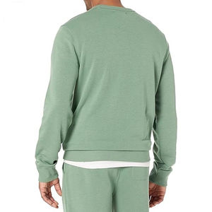 Survêtements pour hommes de haute qualité, couleur unie et logo personnalisé imprimé dans différents styles, ensemble polaire respirant grande taille - Product Image 5