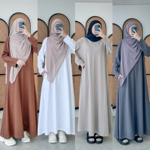ByMeldev AirActive Premium Basic Dress Busui Nonbusui Bumil Friendly Maternity Clothing - Product Image 5