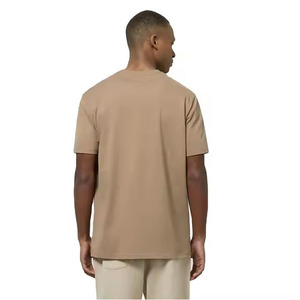 เสื้อยืดผ้าคอตตอนไซส์ใหญ่พิเศษสำหรับผู้ชายเสื้อยืดผ้าซักแบบลำลองลายพื้นสำหรับผู้ชายดีไซน์ใหม่ล่าสุด - Product Image 2