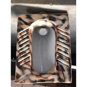 Chaozhou Design moderne en céramique accroupi casserole toilette Commode imprimé couleur WC EWC siège porcelaine articles sanitaires produits de salle de bain - Product Image 5