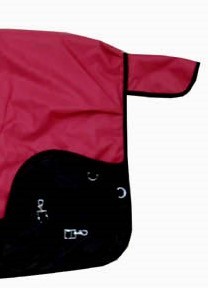 ผ้าห่มม้าแบบคอมโบสำหรับฤดูหนาว ปี 2023 ขายดีที่สุด เนื้อผ้านุ่มพิเศษ 1200D สีชมพูเข้ม ผ้าริปสตอป ซับในไนลอน ไส้ใยโพลีฟิล 250gsm เหมาะสำหรับการฝึกขี่ม้า - Product Image 5