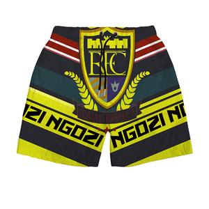 Sublimación de algodón de alta calidad para hombre, pantalones cortos OEM al por mayor, la mejor comodidad, cintura elástica, pantalones cortos de algodón de verano - Product Image 4