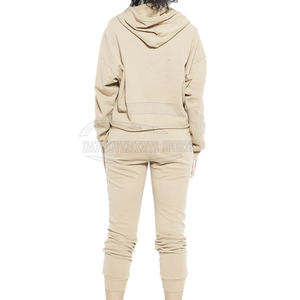 Último diseño nuevo diseñador mujer chándal invierno verano/chándal 100% algodón cómodo polar chándal/Jogger para mujer - Product Image 2