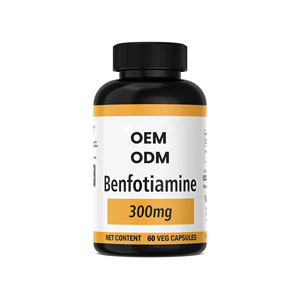 Compléments alimentaires à base de benfotiamine de qualité supérieure, 500 mg, 60 capsules, unisexe, ODM, OEM, personnalisable - Product Image 1