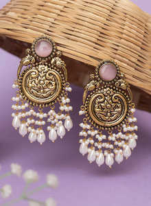 Direct du fournisseur indien meilleure vente Kovika haute qualité forme géométrique boucles d'oreilles bijoux de mode de haute qualité - Product Image 5