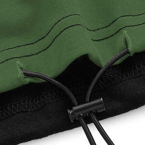 Sweat à capuche court pour femme élégant à manches longues avec cordon de serrage à la taille et coupe décontractée pour un look streetwear quotidien tendance - Product Image 4