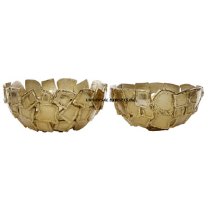Bol à chocolat de luxe en acier inoxydable, écologique, de forme ronde, décoratif, pour bonbons, taille personnalisée, métal fantaisie, pour mariage - Product Image 3