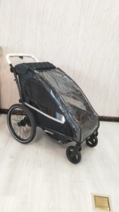 Remolque de bicicleta infantil para aventuras al aire libre para días de playa y Mascotas - Product Image 5