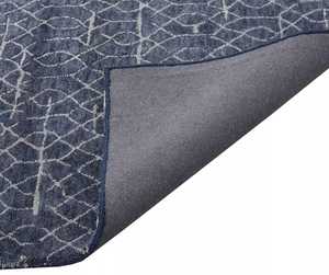 Ballard Royal Landon Beige 100% tapis en laine fait à la main Style parsien tufté motif abstrait taille personnalisée pour l'exercice de pique-nique - Product Image 5