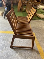 Meubles pliants en bois de teck de patio de conception moderne de luxe portatifs pour le salon en bois cuisine en gros pour le jardin