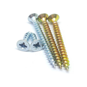 High Quality Self Tapping <b>Screw</b> <b>Flat</b> Head Style Pozi Double Iso Certificate Carton Box Packing Asian Factory - Product Image 2