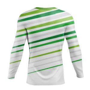Camiseta de Compresión de Manga Larga Personalizada con Logotipo, Rashguards Sublimados, Diseña el Tuyo Propio, Hecho en Pakistán - Product Image 2
