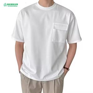 Camiseta de Hombre de Primera Calidad, Corte Regular, con Logotipo Personalizado, 100% Algodón, Manga Corta, Cuello Redondo, Ecológica - Product Image 6