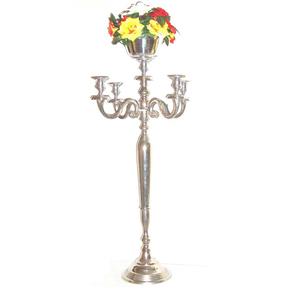 Modern Design Handmade Aluminum Candelabra High Quality Tableware <b>Candlestick</b> Holder Customized for Christmas Wedding - Product Image 2