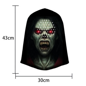 Masque Kanye respirant de nouvelle conception à la mode en gros, masque de hip-hop à haute élasticité, coupe-vent, livraison DDP - Product Image 4