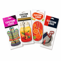 Désodorisant de voiture en papier absorbant écologique avec logo personnalisé, carte parfumée suspendue pour la décoration intérieure automobile, vente en gros