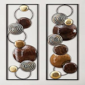 Factory Direct <b>Sale</b> Customized Triangle Shape Metal Wall Art Decoration <b>Laser</b> Cut Portrait <b>for</b> Home Wall Decoration - Product Image 2