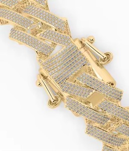 Men's True Diamond Sparkle Crystal Bracelet Elegant Men's Fashion Accessory - Product Image 6