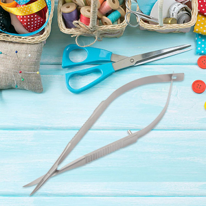 Manucure en acier inoxydable du fabricant Ciseaux à peau morte avec coude fin Cheveux raides professionnels pour coupe-ongles - Product Image 5