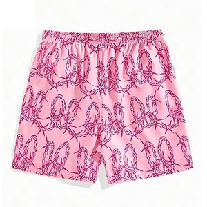 Custom Logo Customized Polyester All <b>Over</b> Print 5 Inch Inseam Double Men'S Custom Mesh <b>Shorts</b> With Pockets - Product Image 2