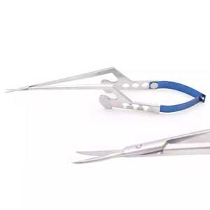 Microtijera alemana de alta calidad con mango de bayoneta Instrumento de Neurocirugía de grado A +, aprobado por CE, fuente de alimentación manual - Product Image 5