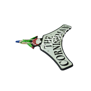 Thêm độc quyền chất lượng trạm chủ đường sắt dấu hiệu nhà máy siêu bán hàng đúc sắt đường sắt cách tường dấu hiệu dễ dàng mountable - Product Image 5