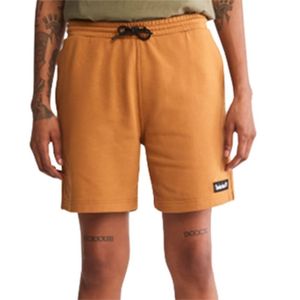 Pantaloncini Sportivi da Uomo Timberland con Logo Intrecciato, Arancioni, Taglia M - Traspiranti - Product Image 1