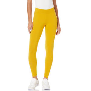 Mallas deportivas de cintura alta para mujer de calidad superior Posición de logotipo alto para gimnasio y yoga Hecho en Pakistán - Product Image 2