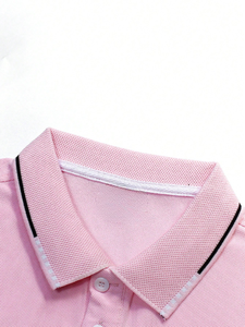 Chemise personnalisée pour hommes Nouveau design Vêtements décontractés Motif solide tricoté 100% coton à manches courtes Toutes les couleurs personnalisées disponibles - Product Image 3