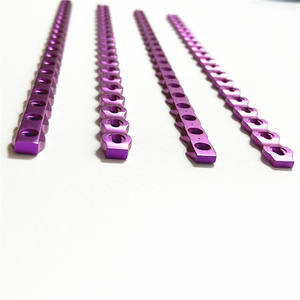 Implantes ortopédicos veterinarios Placa curva de reconstrucción pélvica de perfil bajo sin bloqueo - Product Image 2