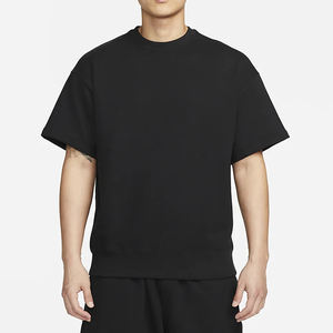 T-shirt en coton à manches courtes et col rond pour hommes de taille européenne T-shirt décontracté de couleur simple et ample à Offre Spéciale pour hommes - Product Image 5