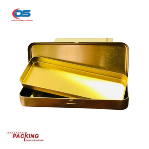 DAT THUAN, venta al por mayor, caja de lápices rectangulares de hojalata, embalaje de latas de Metal para lápices, bolígrafos y crayones, OEM para exportación DE LA UE - Product Image 2