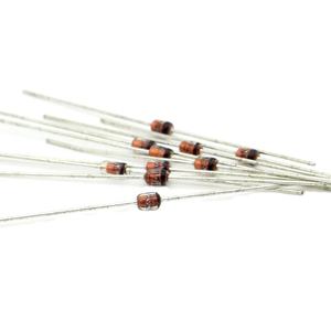 Diodo <span class=keywords><strong>Zener</strong></span> 1N4740A 1V 1W DO-41G Montaje de Orificio Pasante -65C a +200C - Product Image 1