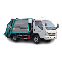Dongfeng mini camion à ordures gestion des déchets pour camion compacteur à ordures