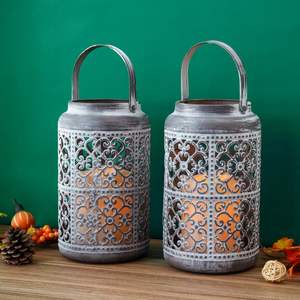 Linterna colgante de nuevo diseño, linterna de Metal de hierro, diseño hecho a mano, sala de estar antigua, proveedor de fabricante al por mayor de Metal - Product Image 4